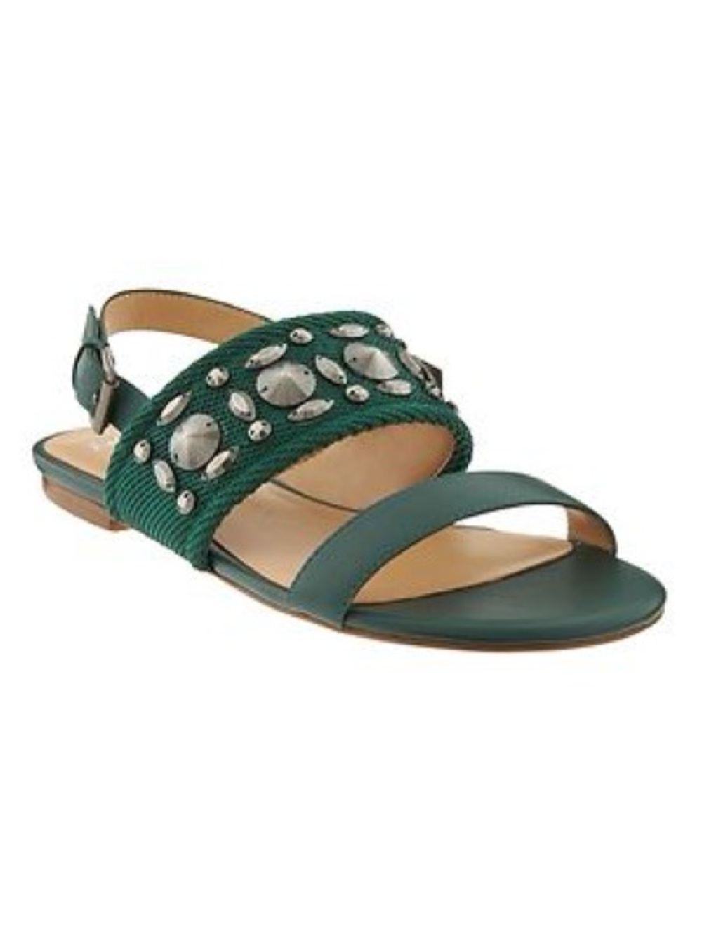 Banana Republic Tatiana Embellished Sandal, Deep hunter